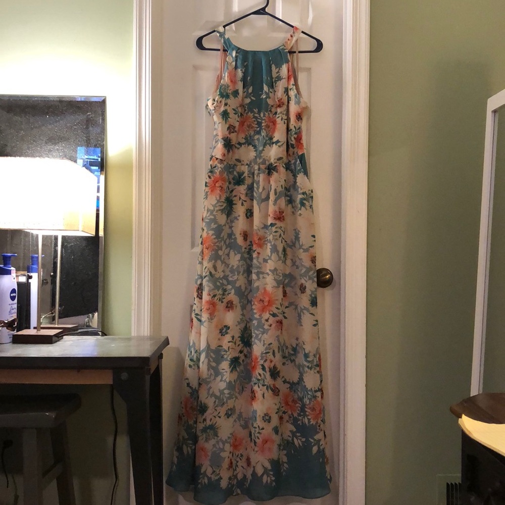 Floral maxi dress